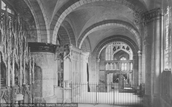 Photo of Gloucester, The Cathedral, King Edward's Tomb 1891