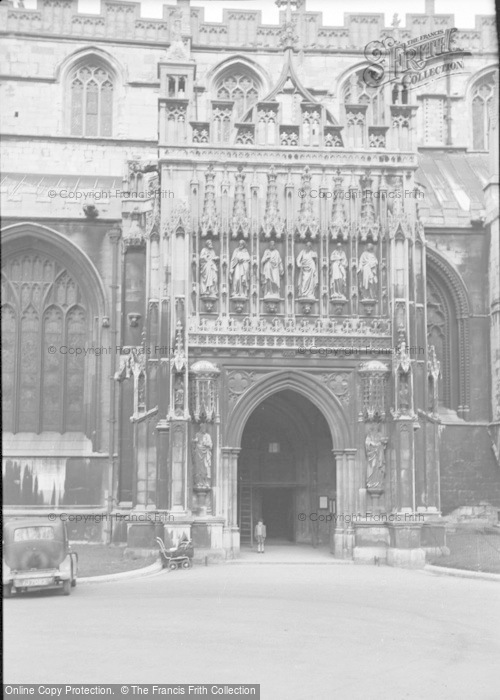 Photo of Gloucester, The Cathedral, Main Entrance 1949