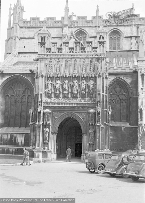 Photo of Gloucester, The Cathedral, South Porch 1950