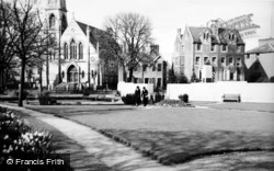 The Church And Park c.1950, Gloucester