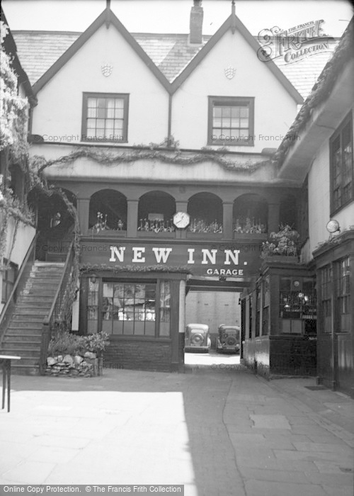 Photo of Gloucester, The Yard Of The New Inn, Northgate Street 1949