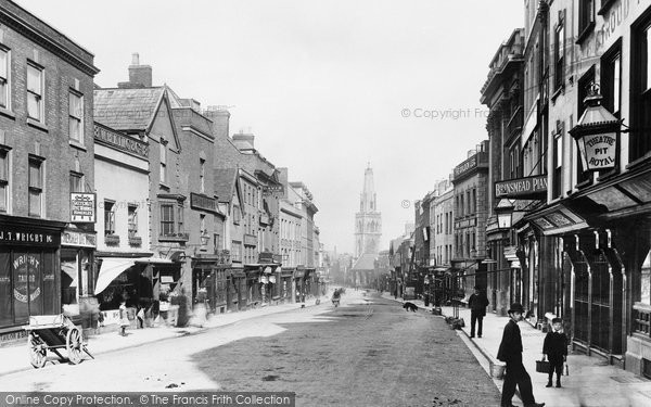 Photo of Gloucester, Westgate Street 1891