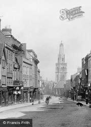 Westgate Street 1891, Gloucester