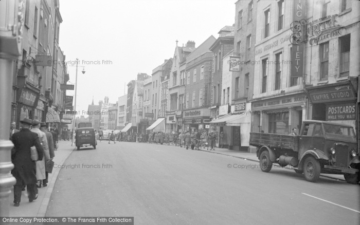 Photo of Gloucester, Westgate Street 1949
