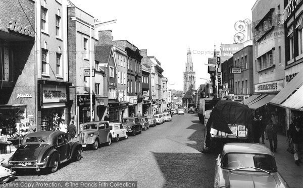 Photo of Gloucester, Westgate Street 1964
