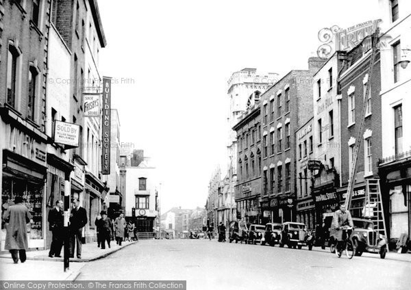 Photo of Gloucester, Westgate Street c.1950