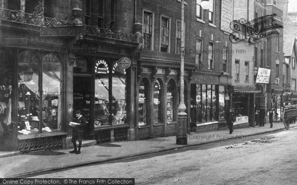 Photo of Gloucester, Westgate Street, Shops 1900