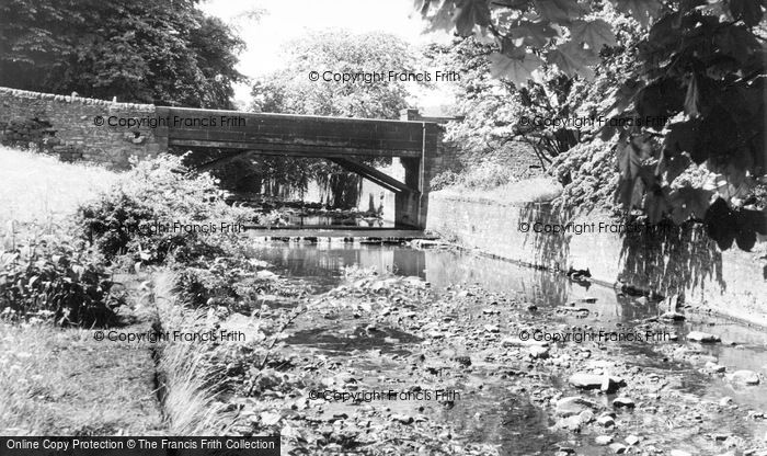 Photo of Glusburn, The 1900 Bridge c.1960