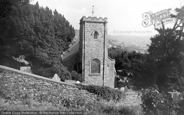 Photo of Glyn Ceiriog, Church of St Ffraid c1955
