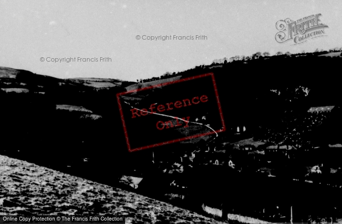 Photo of Glyn Ceiriog, From The East c.1950