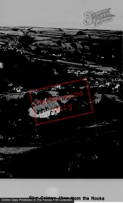 Photo of Glyn Ceiriog, From The Rocks c.1950