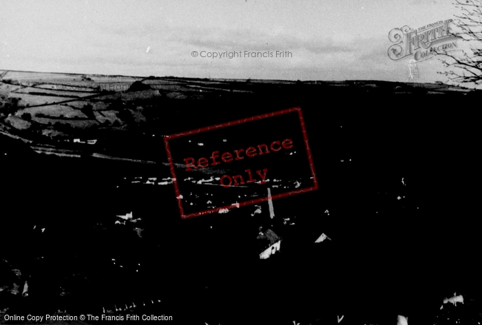 Photo of Glyn Ceiriog, From The West c.1950