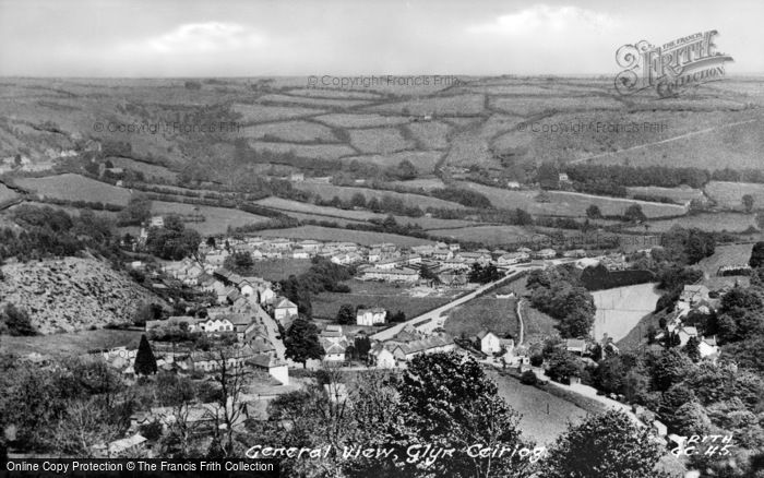 Photo of Glyn Ceiriog, General View c.1955