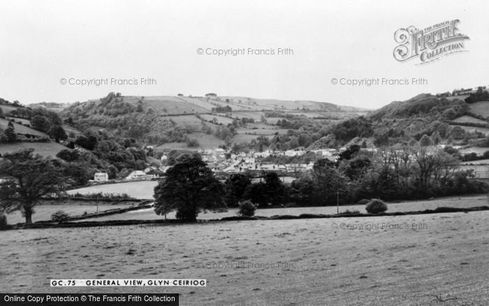 Photo of Glyn Ceiriog, General View c.1965