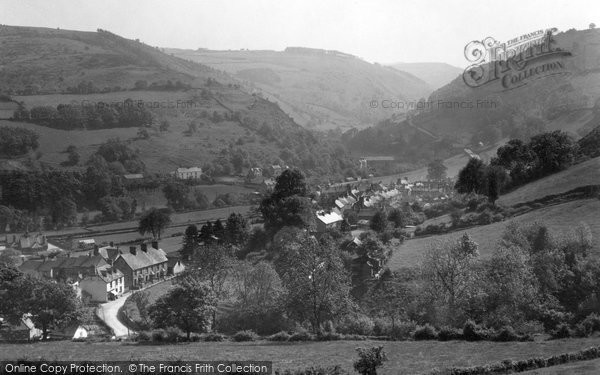 Photo of Glyn Ceiriog, General View Looking South c.1950