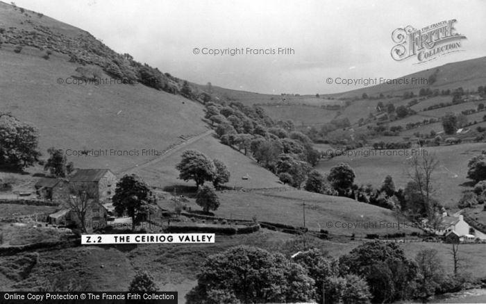 Photo of Glyn Ceiriog, The Ceiriog Valley c.1950