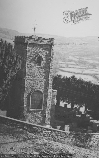 Photo of Glyn Ceiriog, The Church And Valley c.1939