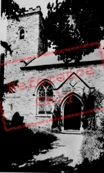 The Church Of St Ffraid c.1955, Glyn Ceiriog