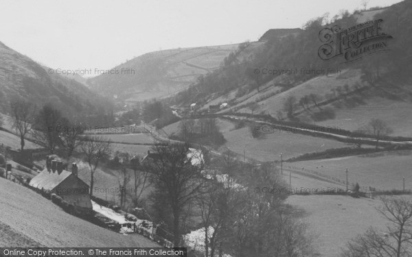 Photo of Glyn Ceiriog, The Valley c.1950