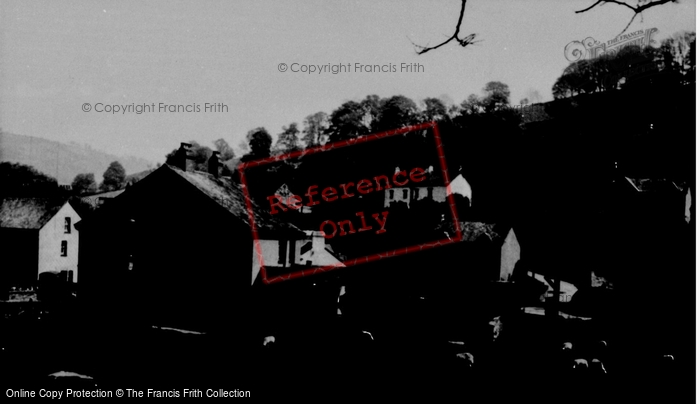 Photo of Glyn Ceiriog, The Village c.1955
