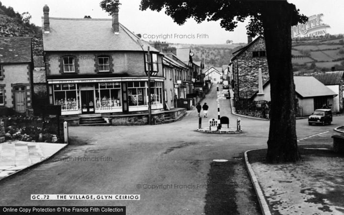 Photo of Glyn Ceiriog, The Village c.1965