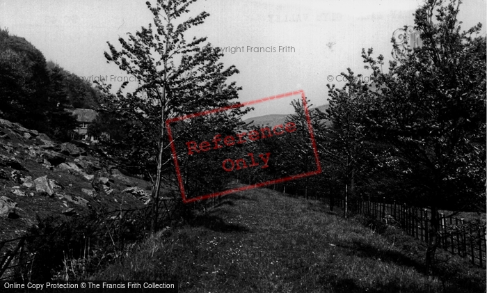 Photo of Glyn Ceiriog, Tramway Walk c.1955