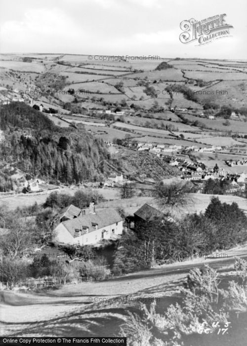 Photo of Glyn Ceiriog, View From The Rocks c.1950