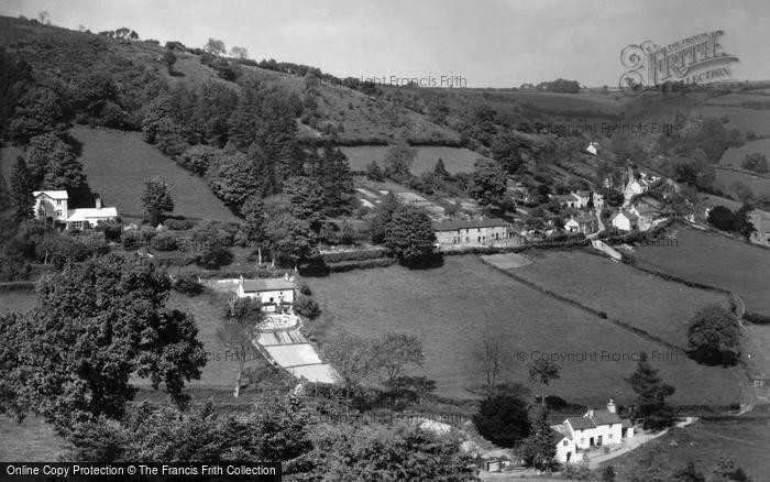 Photo of Glyn Ceiriog, View Of Garth c.1950