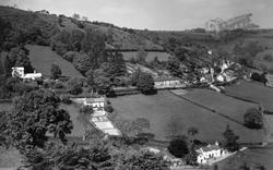 View Of Garth c.1950, Glyn Ceiriog