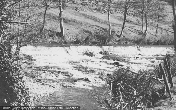 Photo of Glyn Ceiriog, Weir Falls c.1939