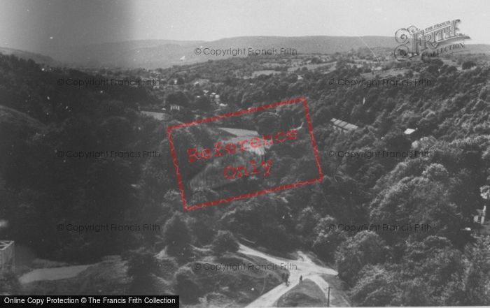 Photo of Glyn Neath, The View From Dinas Rock c.1960