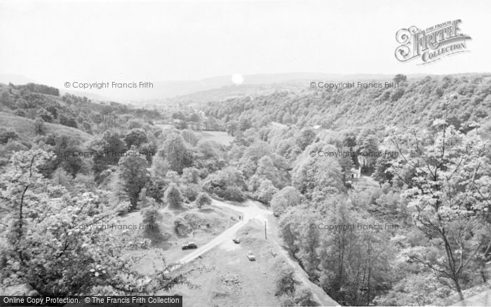 Photo of Glyn Neath, View From Dinas Rock c.1960