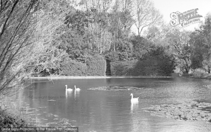 Photo of Glyndebourne, The Lake c.1950