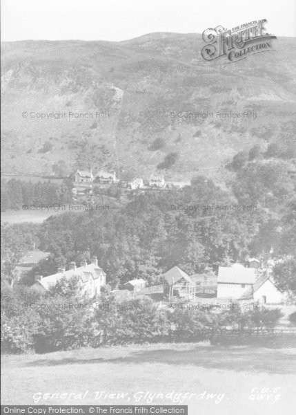 Photo of Glyndyfrdwy, General View c.1955
