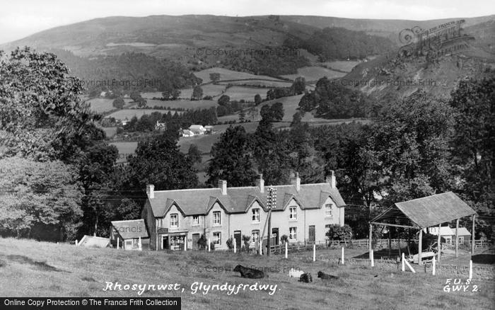 Photo of Glyndyfrdwy, Rhosynwst c.1955