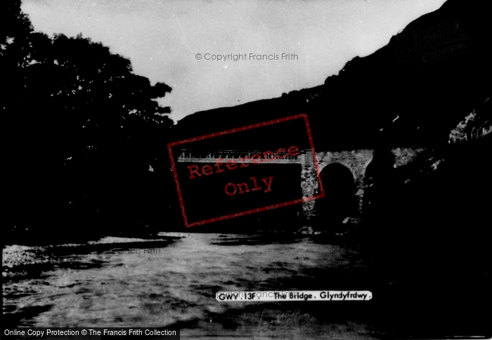 Photo of Glyndyfrdwy, The Bridge c.1955