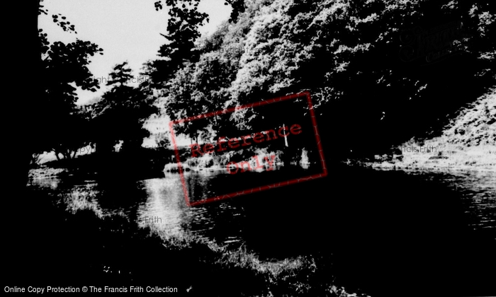 Photo of Glyndyfrdwy, The Bridge Pool c.1965