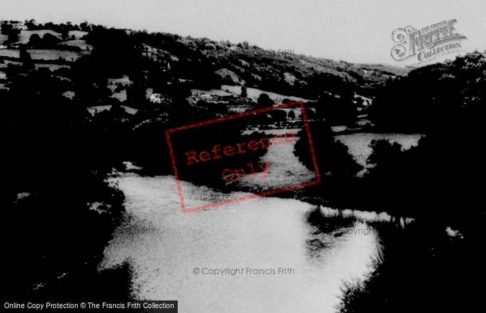 Photo of Glyndyfrdwy, The River c.1955