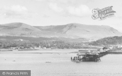 View Towards Bangor Pier c.1960, Glyngarth