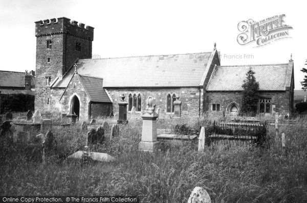 Photo of Glynogwr, Parish Church c.1955