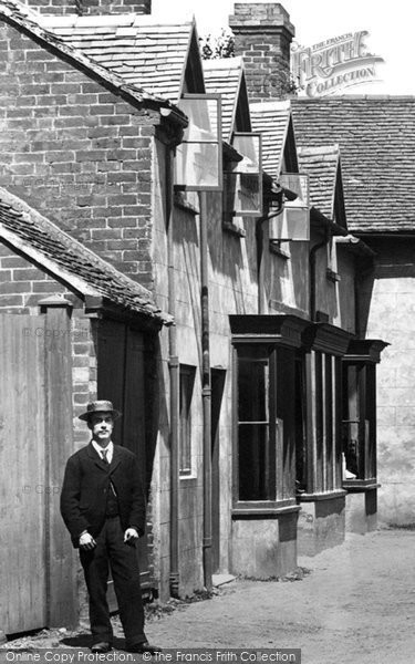Photo of Gnosall, Cottages In The Village 1899