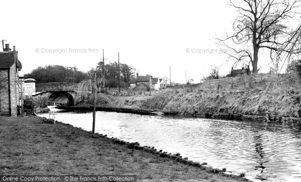 Photo of Gnosall, The Canal c.1960