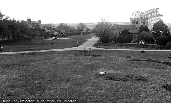 Photo of Goathland, Church End 1953