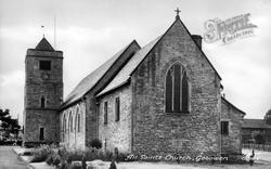 All Saints Church c.1955, Gobowen