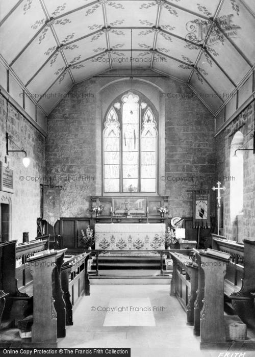 Photo of Gobowen, All Saints Church, Interior c.1955