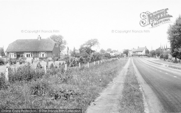 Photo of Gobowen, Shrewsbury Road c.1960