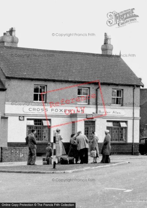 Photo of Gobowen, The Cross Foxes Inn c.1955