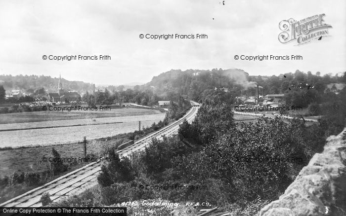 Photo of Godalming, Above The Railway 1898