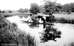 Boating On The River Wey 1908, Godalming