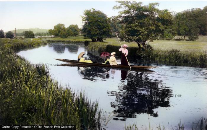 Photo of Godalming, Boating On The River Wey 1908